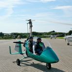 Borkum - Flug mit dem Tragschrauber (2) - Wir sind startbereit ...