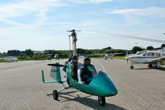 Borkum - Flug mit dem Tragschrauber (2) - Wir sind startbereit ...