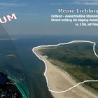 Borkum - Flug mit dem Tragschrauber (5) - Meine Lieblingswanderstrecke von oben