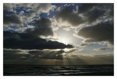 Borkum - Heute Abend am Südstrand