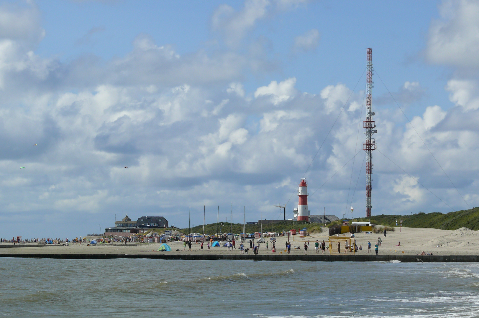 Borkum - Heute am Südstrand