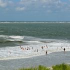 Borkum - Heute: Badespaß bei 20 Grad Wassertemperatur