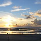 Borkum - Heute hatten wir hier wieder einen schönen Sonnenuntergang