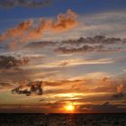 Borkum - Heutiger Sonnenuntergang