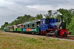 Borkum - Historischer Dampfzug