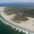 Borkum - Hooge Hörn, die Ostspitze der Insel, von oben