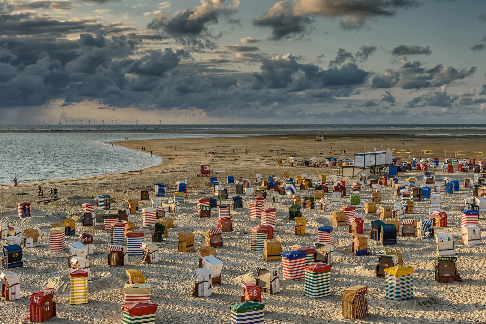 Borkum im Abendlicht