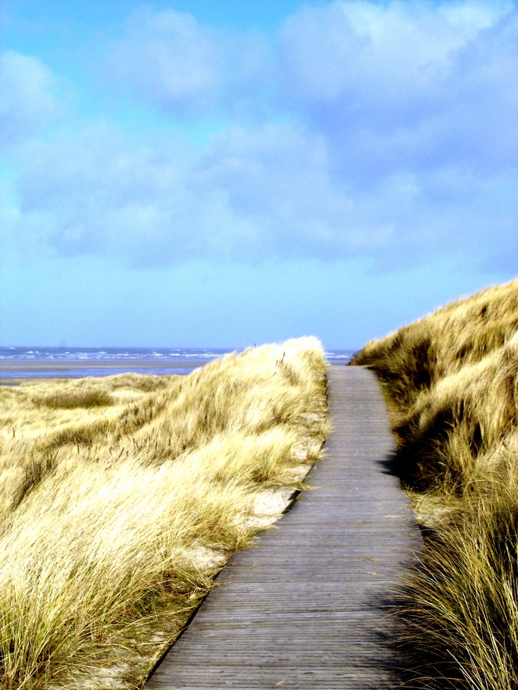 Borkum im März