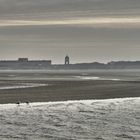 Borkum im Morgennebel