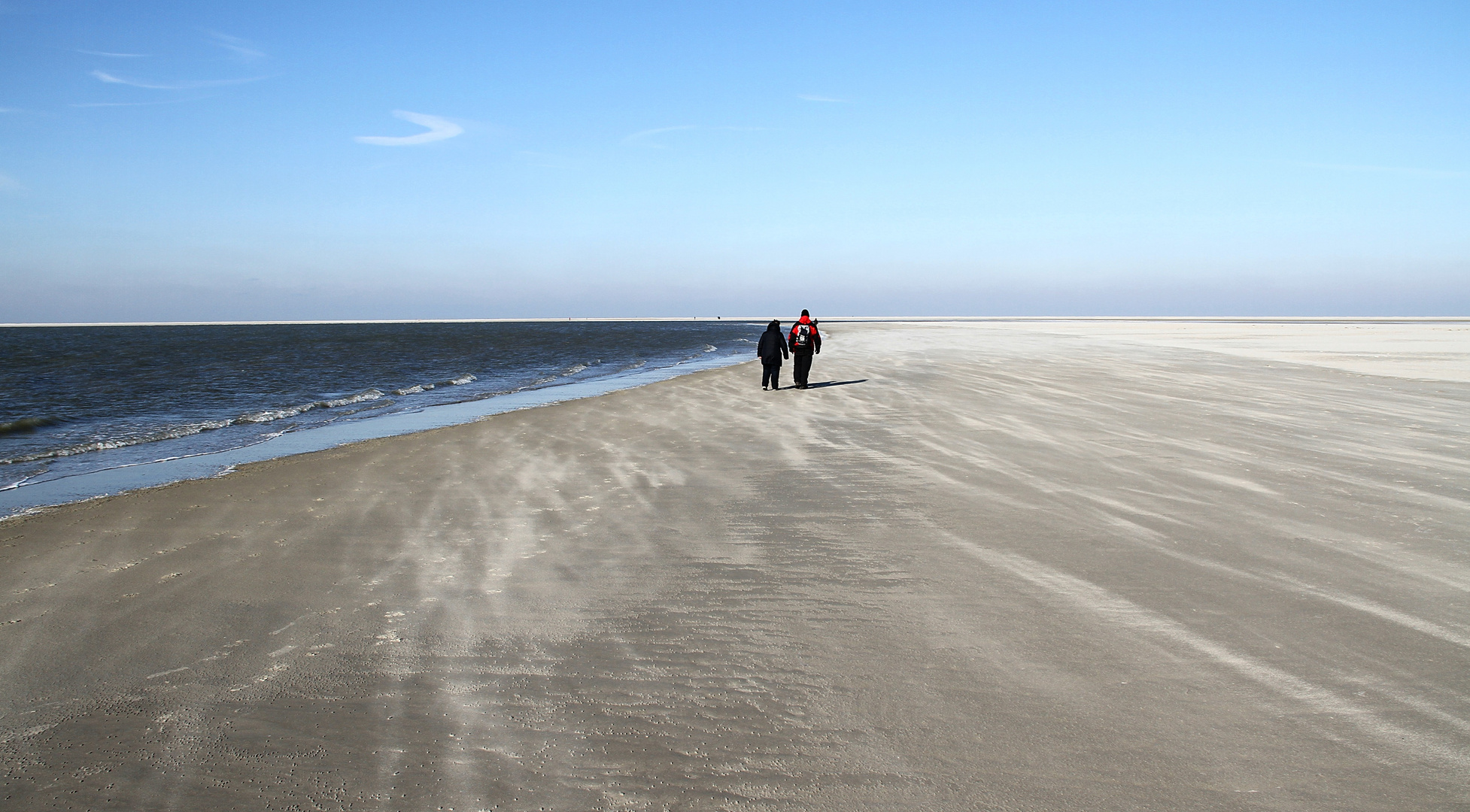 Borkum im Winter 2011... Foto 2