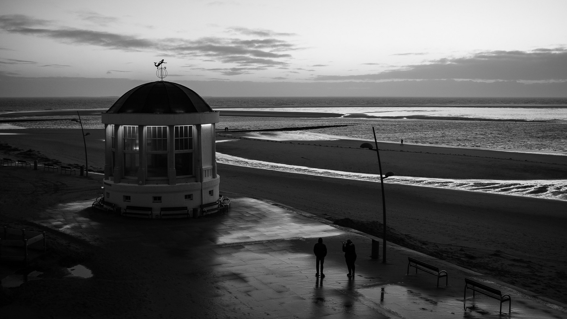 Borkum - Impressionen in schwarzweiß