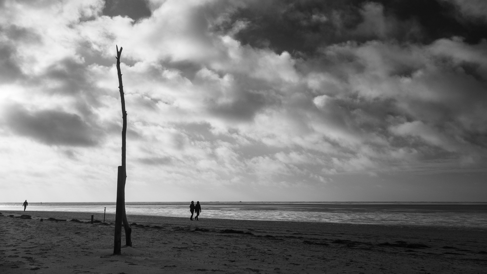 Borkum - Impressionen in schwarzweiß