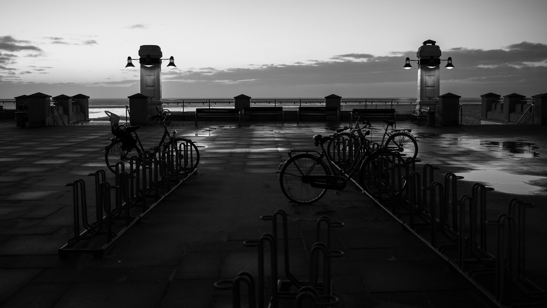 Borkum - Impressionen in schwarzweiß