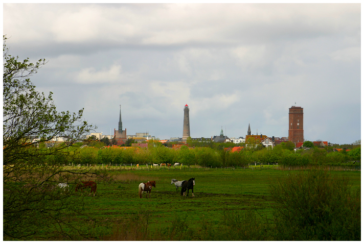 Borkum, Insel der Türme