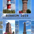 Borkum - Kalender-Titelblatt 2019 - A4