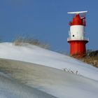 Borkum - Kleiner Leuchtturm am Südstrand