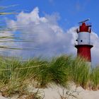 Borkum - Leuchtturm am Südstrand