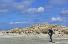 Borkum - Mit fc-Freund Friedhelm Ohm auf Tour durch Oldmanns Olde Dünen