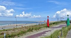 Borkum  -   Nach den gestrigen Sturmböen und heftigem Regen war es heute wieder schön 