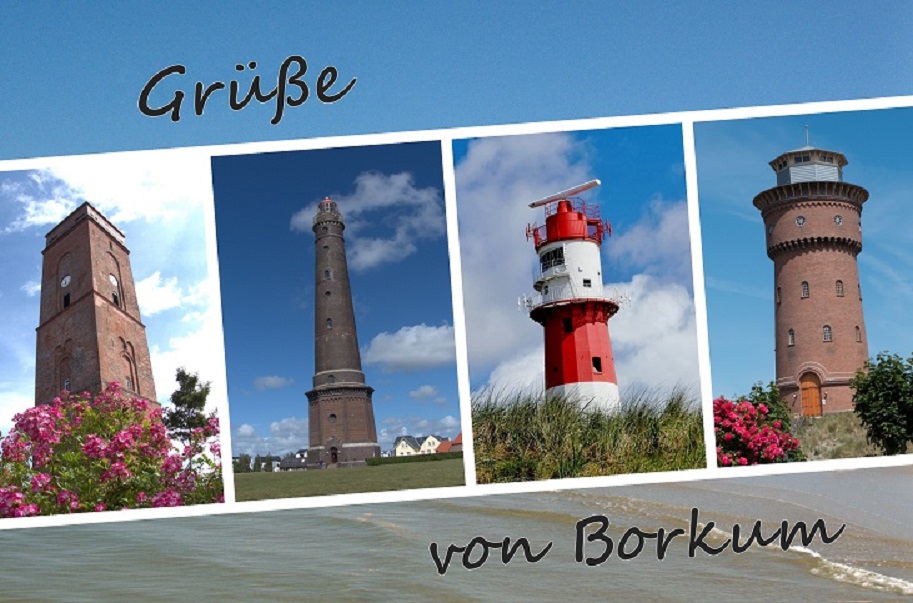 Borkum - Postkarte