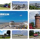 Borkum  - Postkartencollage 