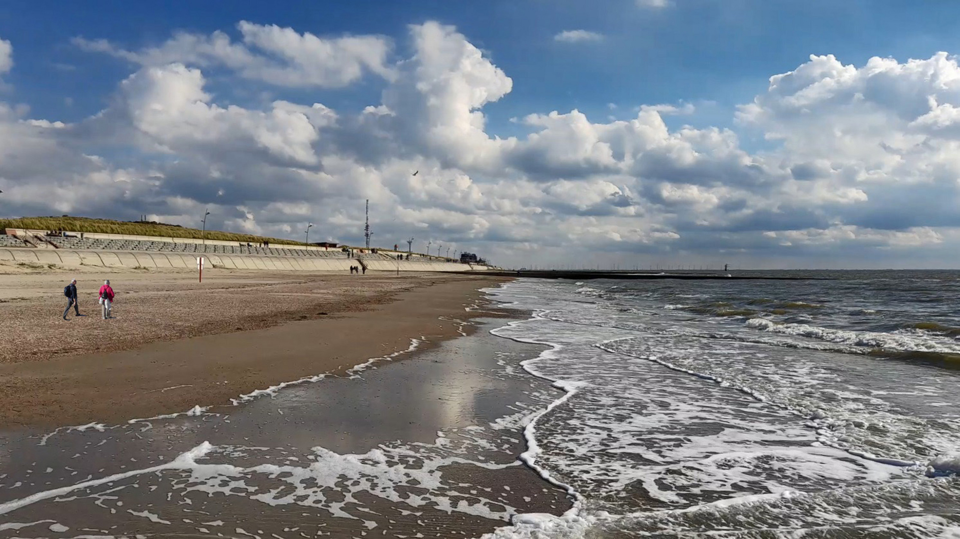 Borkum  -  Raus, die Insel und das Wetter genießen