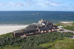 Borkum - Restaurant "Heimliche Liebe" von oben