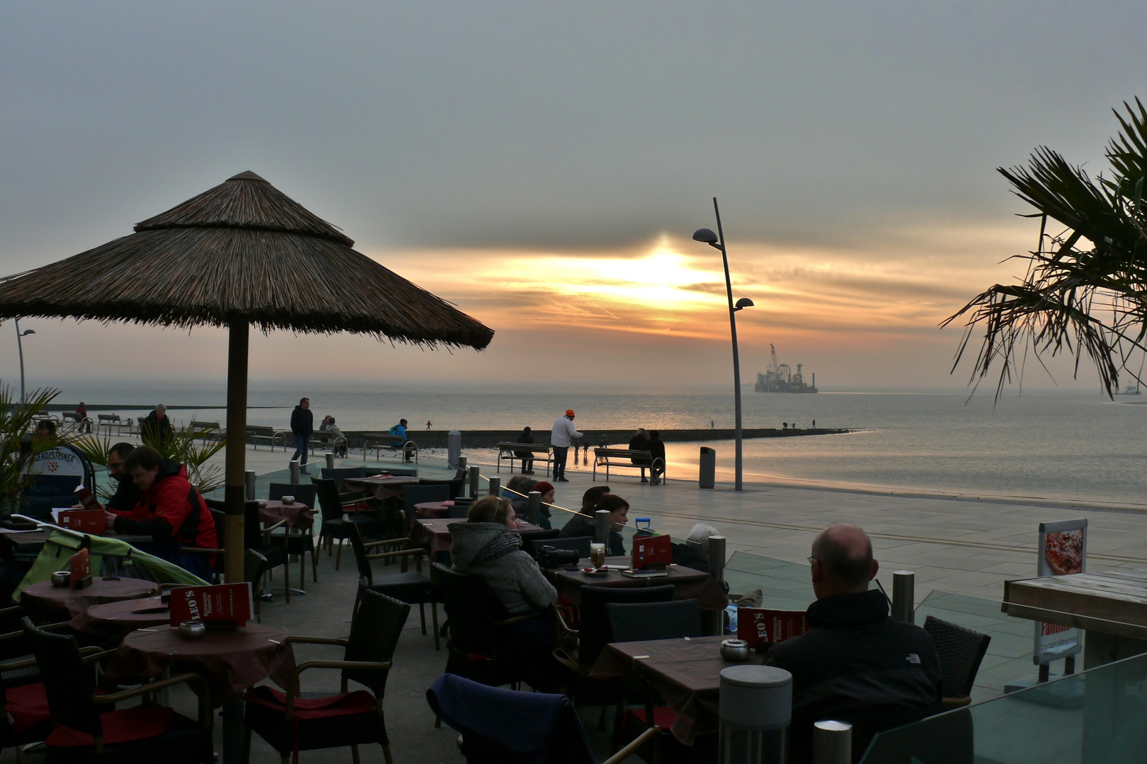 Borkum - Saisonende