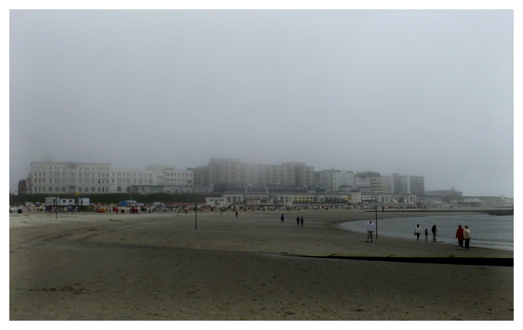 Borkum - Schietwetter auf der Insel