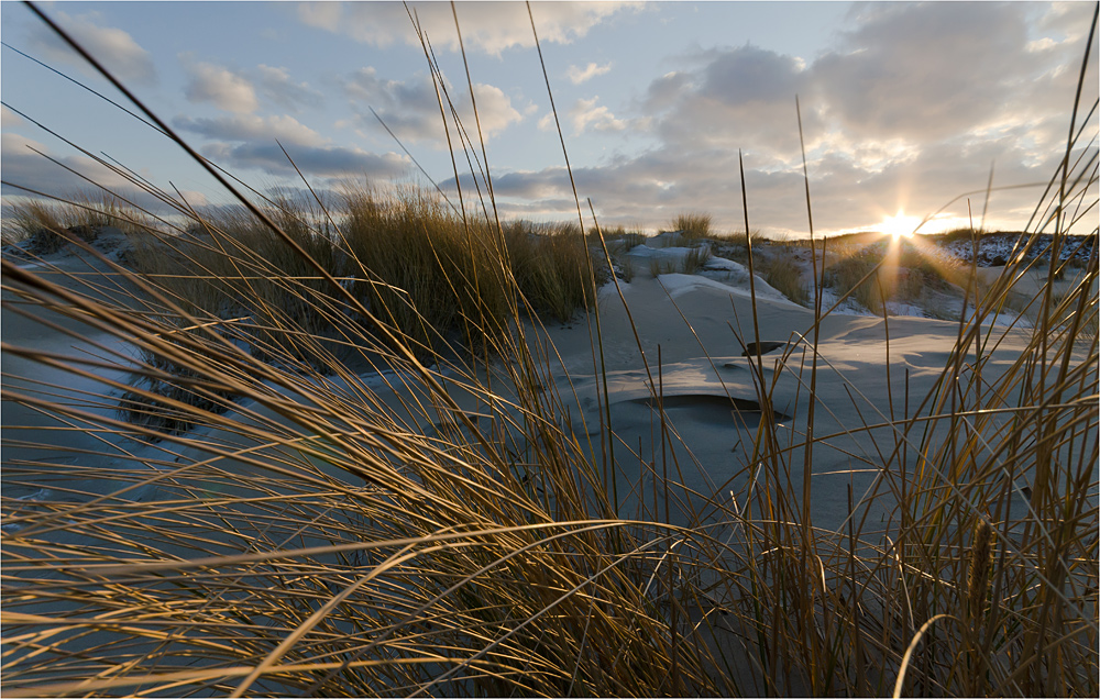 Borkum, Schneefrühling!