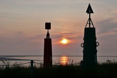 Borkum - So ging die Sonne heute unter