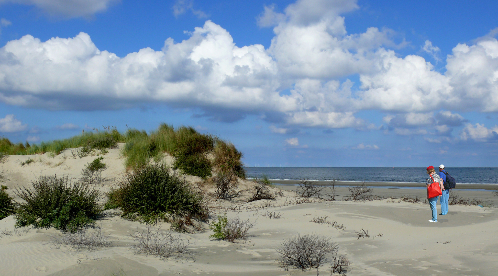 Borkum  -  Solche Tage auf der Insel muss man einfach genießen