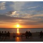 Borkum - Sonnenuntergänge, von der Promenade aus erlebt, haben ihren besonderen Reiz