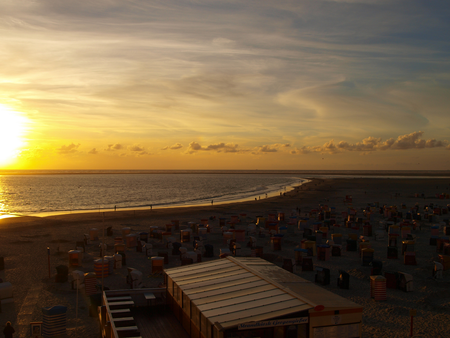 Borkum Sonnenuntergang