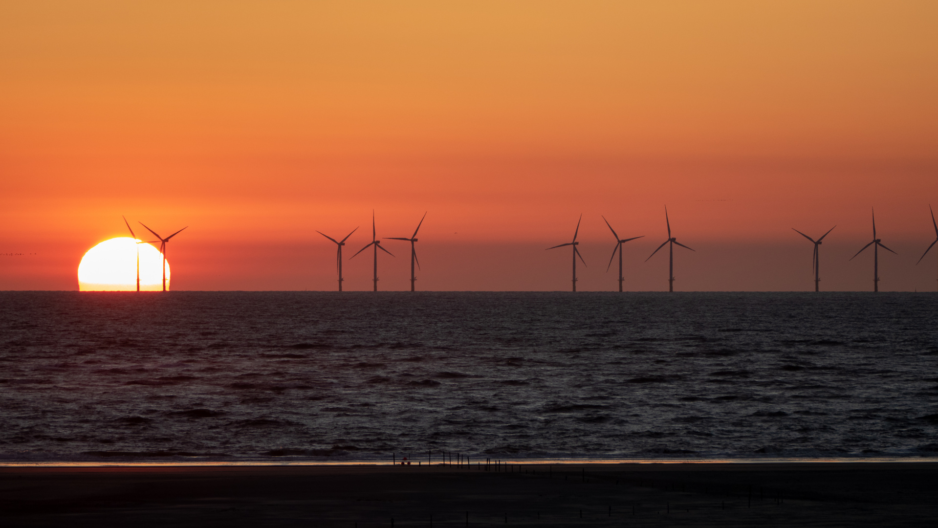 Borkum - Sonnenuntergang