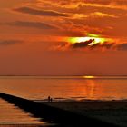 Borkum - Stimmungsvoller Sonnenuntergang