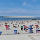 Borkum  -  Strandwetter wie man es sich nicht besser wünschen kann