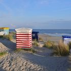 Borkum - Strandzelte am Südstrand