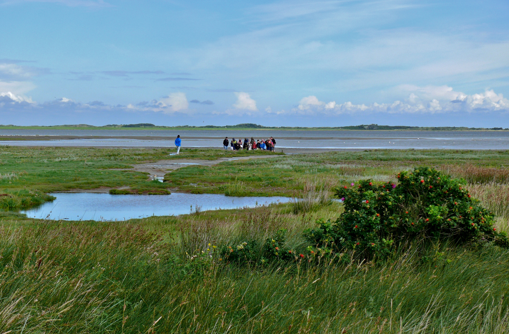 Borkum - Treffpunkt für die Wattwanderungen