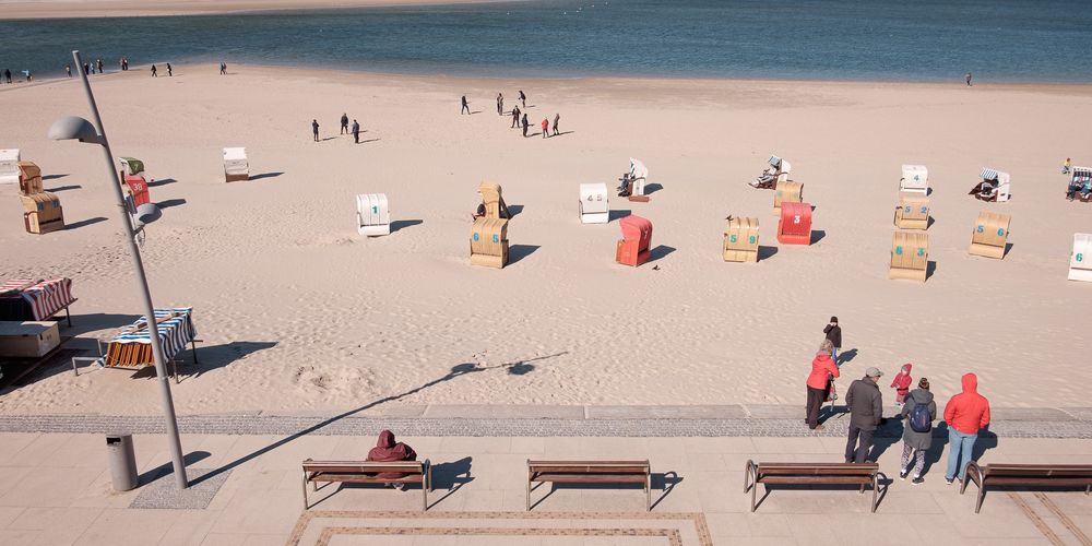 Borkum - Visitors