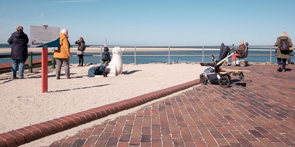 Borkum - Visitors