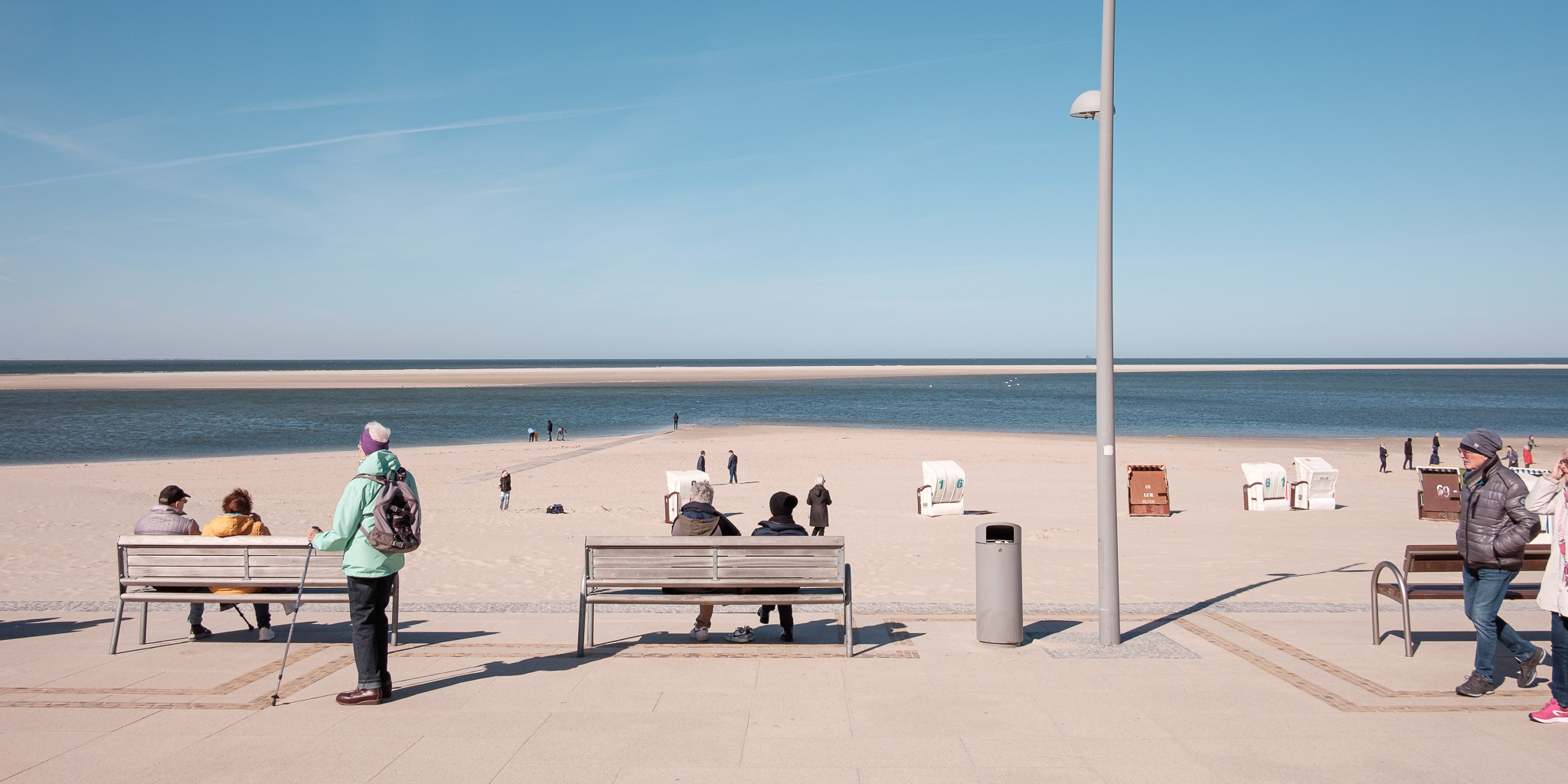 Borkum - Visitors