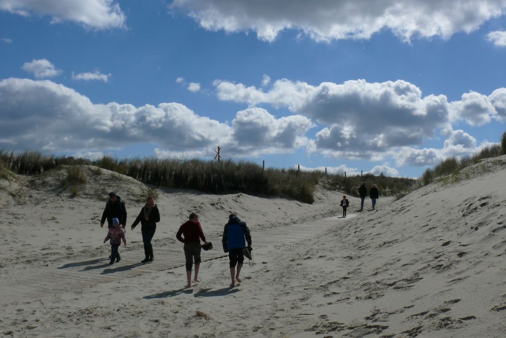 Borkum - Wanderung bei herrlichstem Aprilwetter