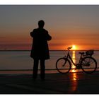 Borkum - Wenn die Sonne so schön untergeht ...