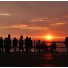 Borkum - Wenn sich die Sonne abends so schön verabschiedet ...