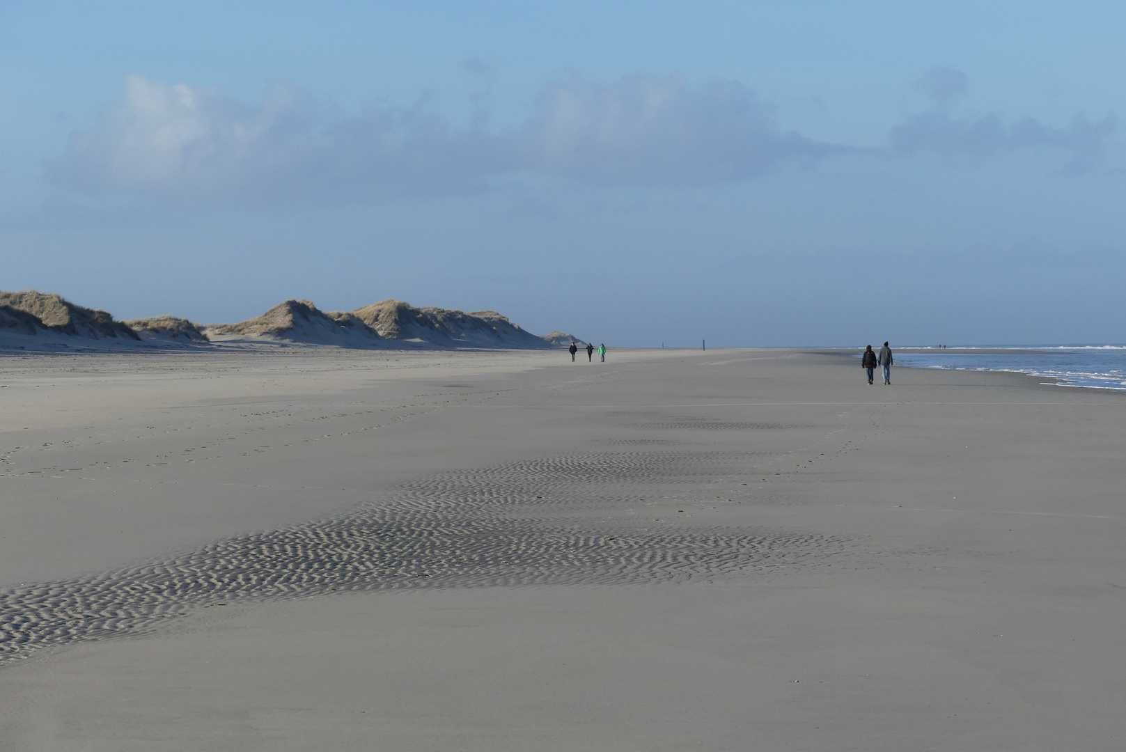 Borkum  -  Wer hier wandert ....