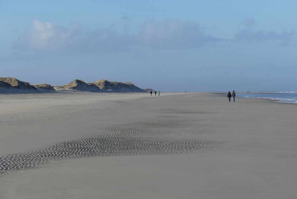 Borkum  -  Wer hier wandert ....