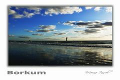 Borkum - Wolkiger Nachmittag auf der Insel