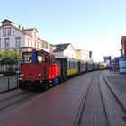 Borkumer Bahnhof und Inselbahn