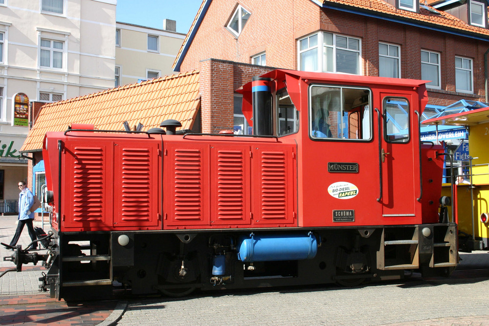 Borkumer Kleinbahn - Diesellokomotive "Münster"